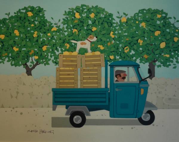 - Acrylic on Canvas, Painting by Sasha Harding, measuring 39 x 49 cm (H x W) framed at 50 x 60 cm £1750